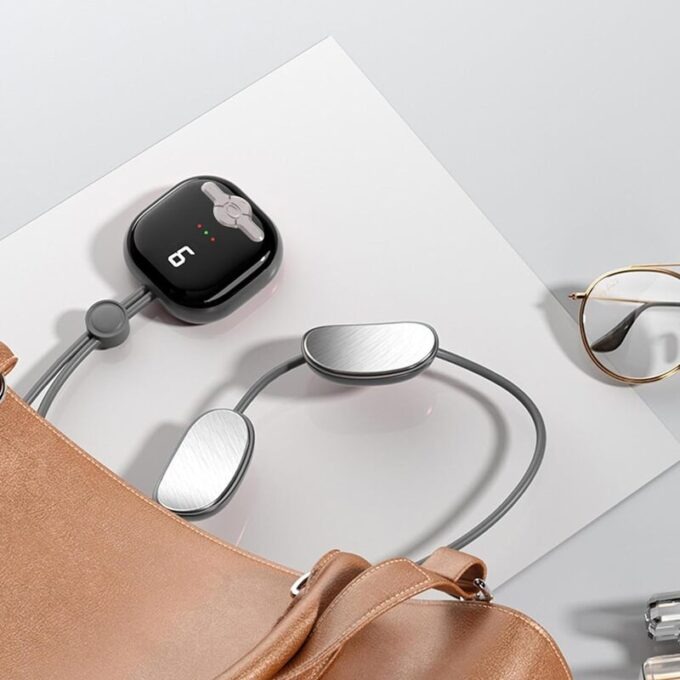 Masajeador cervical de microcorriente y